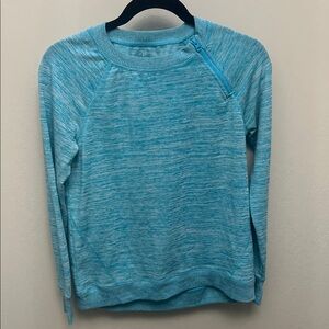 Gerry Turquoise Long Sleeve Pullover Top